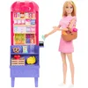 Image de Barbie Coffret « Malibu » au Marché Barbie & Teresa Recipe for Friendship avec poupée « Malibu » et 11 accessoires, dont étal de marché et denrées, JCT05