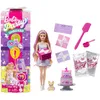 Image de Barbie Cadeau Surprise Coffret poupée et Accessoires Noeuds d’Anniversaire, JFG70