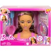 Image de Barbie Tête a coiffée brune MATTEL