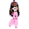 Image de Barbie Dream Besties Brooklyn» poupée fête sur roulettes