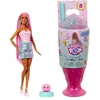 Image de Barbie Poupée Pop Reveal et Accessoires, série Treat sur Le thème Spirale sucrée avec Animal de Compagnie, 8 Surprises Dont Une Fonction Changement de Couleur, JFY62