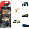 Image de Jurassic World Coffret 5 véhicules et dinosaure - Matchbox - Dès 3 ans - JGL60