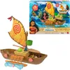 Image de Bateau jouet - DISNEY VAIANA - JLN22 - La Grande Pirogue - Flotte sur leau - Accessoires inclus