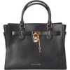 Image de Michael Kors - Sac à main en cuir noir - 34x14x26 cm OS