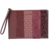 Image de Michael Kors - Pochette en Cuir zippée XL Jet Set Travel merlot/multicolore - 24.13x17.14x12.7 cm OS