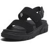 Image de Timberland Sandales 2 strap pour femme, Daim noir, 38.5 EU