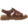 Image de Timberland pour femme. TB0A5ZKZEQ81 Sandales de pêcheur en cuir Clairemont Way rouge (36 W), Plat, Boucle, Casuel