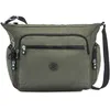 Image de Kipling GABBIE Sac à bandoulière de taille moyenne, Green Moss (Vert)