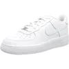Image de Nike AIR Force 1 Le (GS), Chaussure de Basketball, White/White,