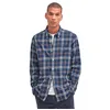 Image de Barbour Chemise Crossfell Tailored Shirt bl33 Blue XXL