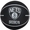 Image de Wilson NBA Dribbler Brooklyn Nets Mini Ball WTB1100PDQBRO, Unisex basketballs, Black, One Size EU