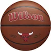 Image de Wilson Ballon de Basket TEAM ALLIANCE, CHICAGO BULLS, intérieur/extérieur, cuir mixte taille : 7