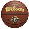 Image de Wilson Ballon de Basket TEAM ALLIANCE, DENVER NUGGETS, intérieur/extérieur, cuir mixte taille : 7