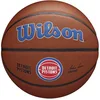 Image de WILSON Ballon de Basket Team Alliance, Detroit Pistons, intérieur/extérieur, Cuir Mixte Taille : 7 WTB3100IDDET