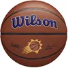 Image de WILSON Ballon de Basket Team Alliance, Phoenix Suns, intérieur/extérieur, Cuir Mixte Taille : 7 WTB3100IDPHO