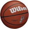Image de WILSON Ballon de Basket Team Alliance, SAN Antonio Spurs, intérieur/extérieur, Cuir Mixte Taille : 7 WTB3100IDSAN