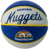 Image de Wilson Mini Ballon de Basket TEAM RETRO, DENVER NUGGETS, Extérieur, Caoutchouc, Taille : MINI