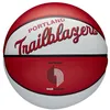 Image de WILSON Mini Ballon de Basket Team Retro, Portland Trail Blazers, Extérieur, Caoutchouc, Taille : Mini