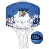 Image de Wilson Mini Panier de Basket, Hoop NBA TEAM MINI HOOP, OKLAHOMA CITY THUNDER, plastique