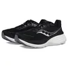 Image de Saucony Baskets Hurricane 24 pour homme, Noir/gris carbone, 46 EU