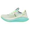 Image de Saucony Baskets Endorphin Pro 5 pour femme, Blanc/bleu, 37.5 EU