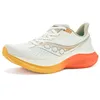 Image de Saucony Endorphin Speed 5 Baskets Homme, 142 Ivory Fire, 46 EU