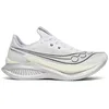 Image de Saucony Baskets Endorphin Pro 5 pour homme, blanc/noir, 12