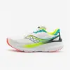 Image de Chaussures de running homme, Saucony Guide 19 blanc jaune et orange