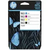 Image de HP 963 Pack de 4 cartouches dencre noire cyan jaune et magenta authentiques (6ZC70AE) pour HP OfficeJet Pro 9010 / 9020 series