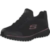 Image de Skechers Femme Squad Sr Trainers, Black Flat Knit /Rose Gold Trim, 37 EU