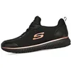 Image de Skechers Squad Sr Baskets Femme Black Flat Knit /rose Gold Trim 40 EU