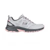Image de Skechers pour femme. 149821 Hillcrest Pure Escapade chaussures en cuir gris (41), Tissu, Plat, 1 à 3 cm, Lacets, Casuel, Rose, Outdoor, Mult