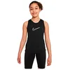 Image de Nike Girl's Shirt G NK DF One Tank Gx, Black/White, DH5215-010, XS