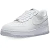 Image de Nike Femme Air Force 1 '07 Next Nature Chaussures De Basket, White White Black Metallic Silver, 38 EU