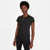 Image de Nike Women's Shirt W NK One DF SS STD Top, Black/White, DD0638-010, XS
