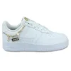 Image de NIKE Homme Air Force 1 '07 LX Sneaker, White White Metallic Gold Flt Gold, 42 EU