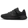Image de Nike Mixte enfant Revolution 6 Flyease Little Kids Easy On Off Shoes, Black Black Dk Smoke Grey, 31 EU