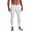 Image de Under Armour Men's ColdGear Armour Leggings, White (100)/Black, 3X-Large