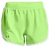 Image de Under Armour Fly by 2.0 Short de Sport pour Femme, Quirky Lime (752)/Réfléchissant, L