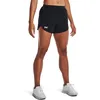 Image de Under Armour Fly by Elite 3In Short de Running Femmes Noir - Black L