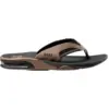 Image de Reef pour homme. CI8102 Sandales Fanning marron (43), Plat, Aucun, Casuel