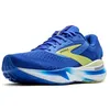 Image de Brooks Adrenaline GTS 24 Chaussures de Running Chaussure de Running avec stabilisateurs Hommes Bleu - Cobalt/Neo Yellow/Peacoat 44
