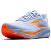Image de Brooks Femme Ghost 17 Road-Running-Shoes, Héron Bleu Blanc Orange, 40 EU