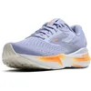 Image de Brooks Adrenaline GTS 24 Chaussures de Running Chaussure de Running avec stabilisateurs Femmes Lilas - Blue Heron/White/Orange 38