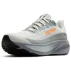Image de BROOKS Homme Ghost 17 GTX, Smoke Primer Grey Orange, 43 EU