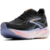 Image de BROOKS Femme Glycerin 22, Black Blue Heron Orange, 36.5 EU