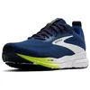 Image de Brooks Trace 4 Chaussures de Running Chaussure de Running sans stabilisateurs Hommes Bleu foncé - Navy/Peacoat/Acid Lime 43