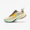 Image de Chaussures de running trail homme, Brooks ghost, jaune bleu