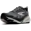 Image de Brooks Ghost Trail Chaussures de Course Tout-Terrain polyvalentes pour Femme - Graine de Coquelicot/Noir/Rose - Pointure 41,5
