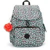 Image de Kipling CITY PACK S Petit sac à dos, Abstract Print (Blanc)